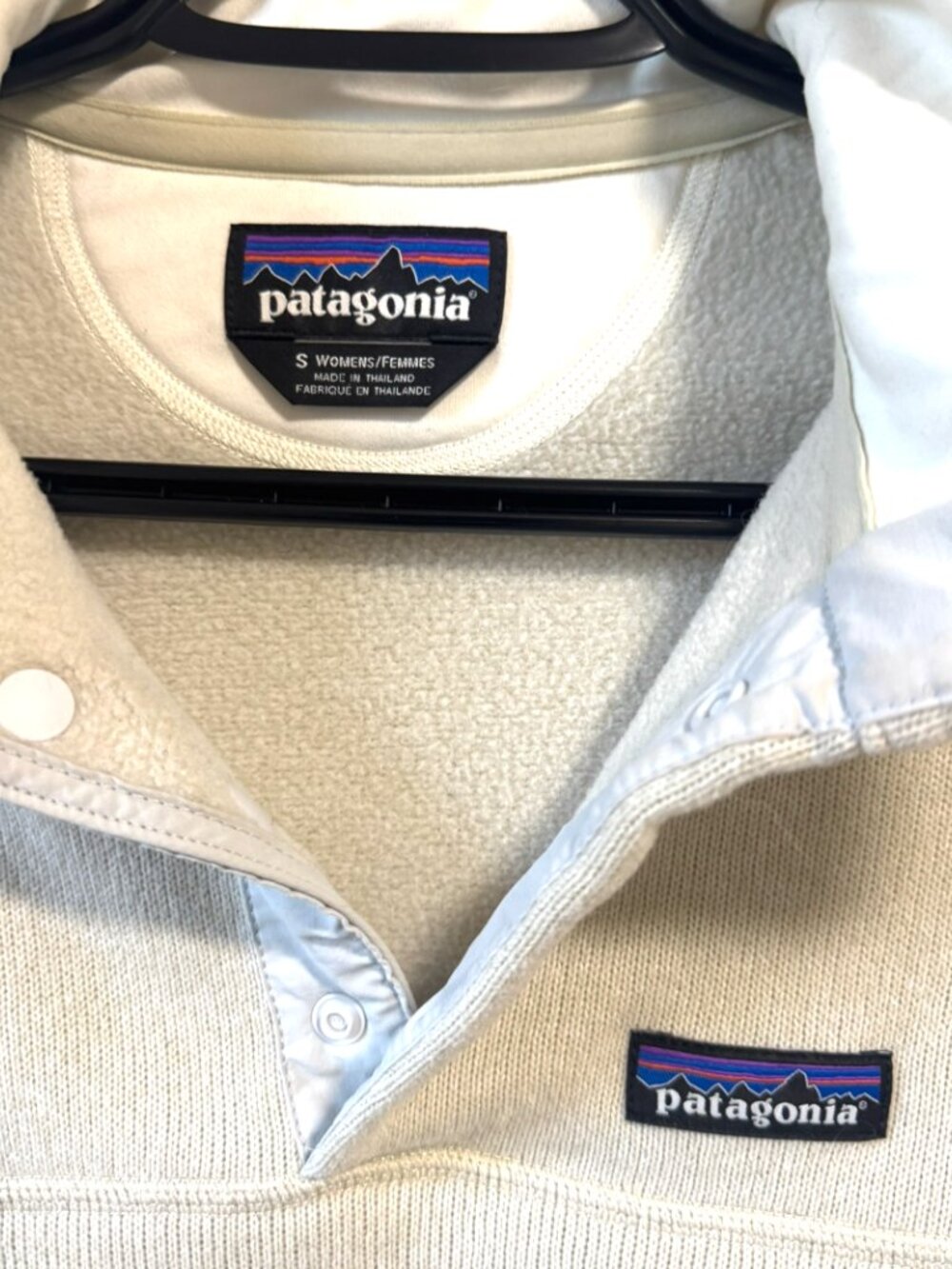 Patagonia Better Sweater Rib-Knit Snap Pullover – Women’s Small - Picture 4 of 5